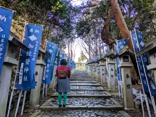 加佐登神社の自然