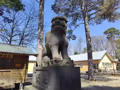 上富良野神社の狛犬
