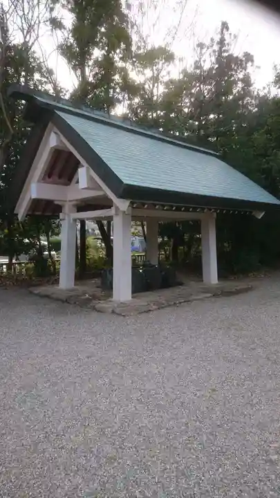 笠原神明宮の手水舎