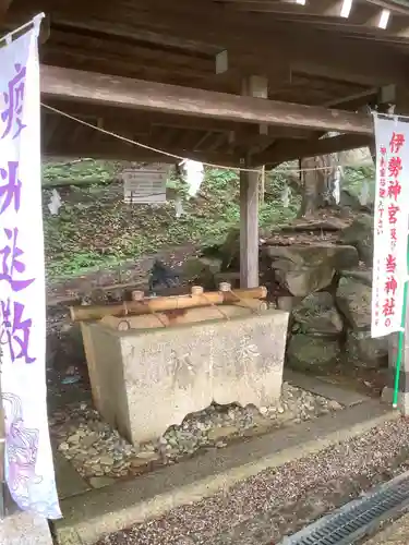 諏訪神社の手水