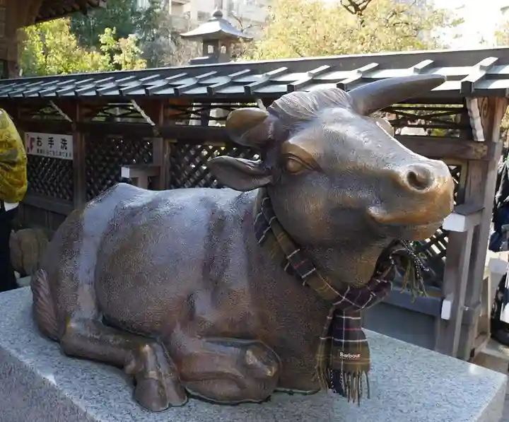 湯島天満宮の狛犬