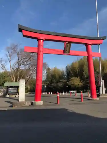 白笹稲荷神社の鳥居