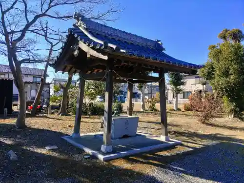 天神社（南治郎丸天神社）の手水舎
