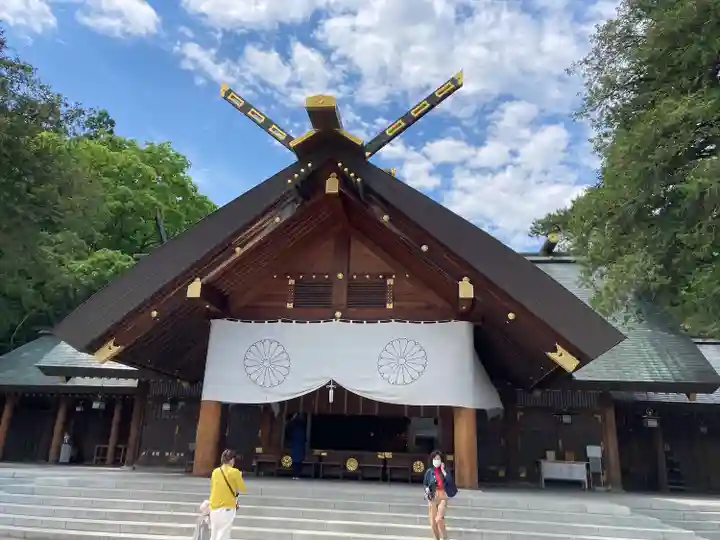 北海道神宮の本殿・本堂
