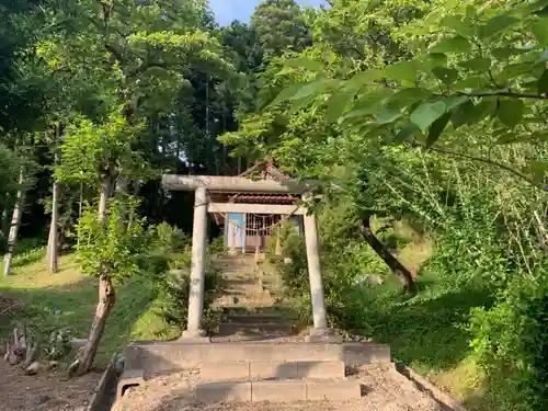 神明神社の鳥居