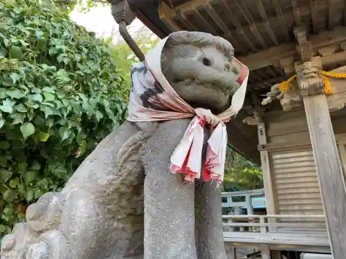 小動神社の狛犬