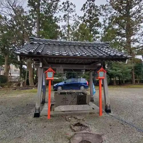 穴水大宮の手水舎