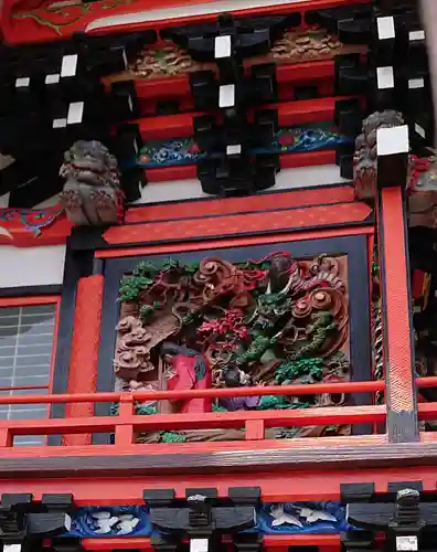 浅間神社の本殿