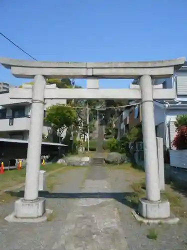 御霊神社（川名御霊神社）の鳥居