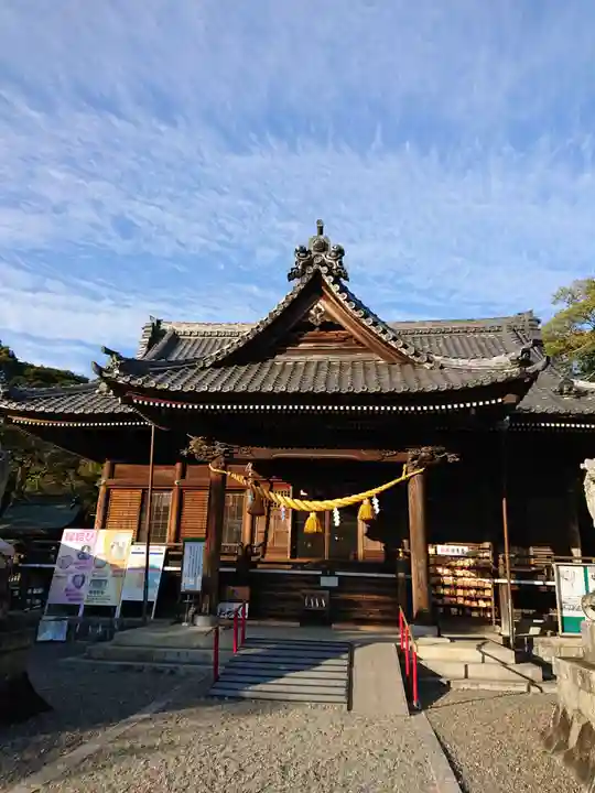 牟呂八幡宮の本殿・本堂
