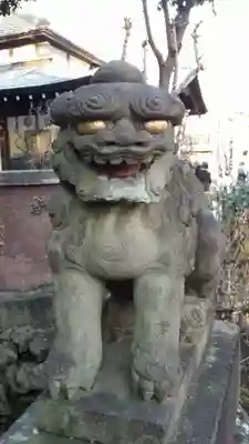 白山神社の狛犬