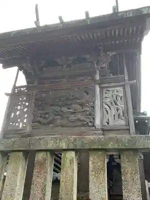 江名諏訪神社の本殿・本堂