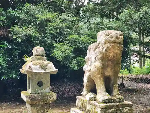 佐地神社の狛犬