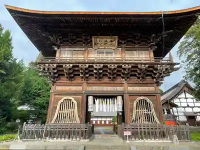 長勝寺の山門・神門