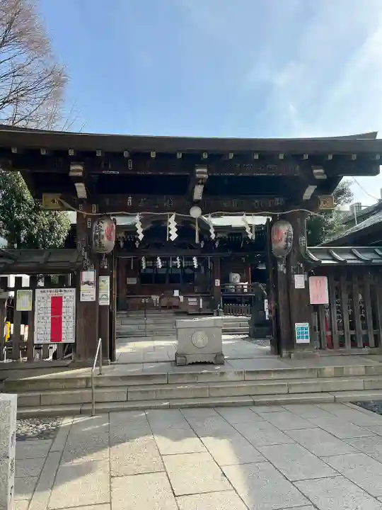 下谷神社の本殿・本堂