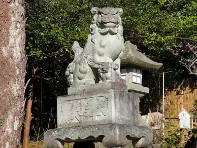 矢奈比賣神社(見付天神)の狛犬