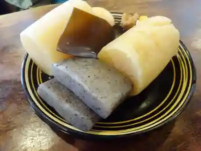 白笹稲荷神社の食事