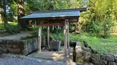 浅間神社の手水舎