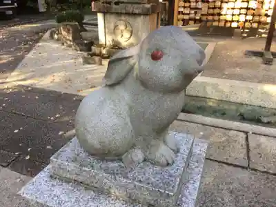岡崎神社の狛犬