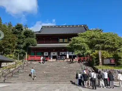 日光山輪王寺三仏堂の本殿・本堂