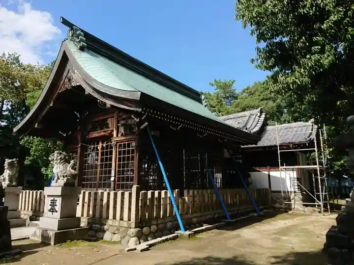 爾波神社の本殿・本堂