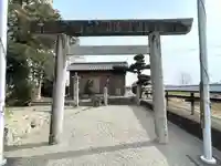 宇氣比神社の鳥居