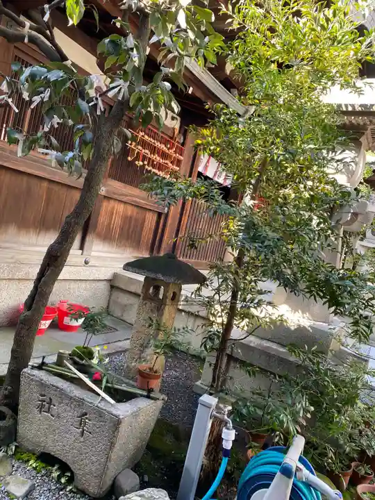 元祇園梛神社・隼神社の手水舎
