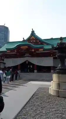 日枝神社の本殿・本堂