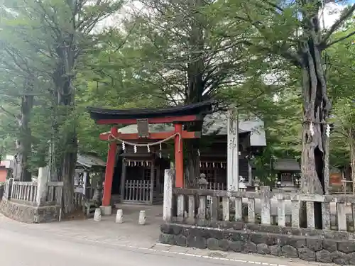 淺間神社（忍野八海）の鳥居