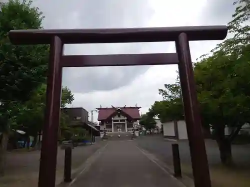 苗穂神社の鳥居