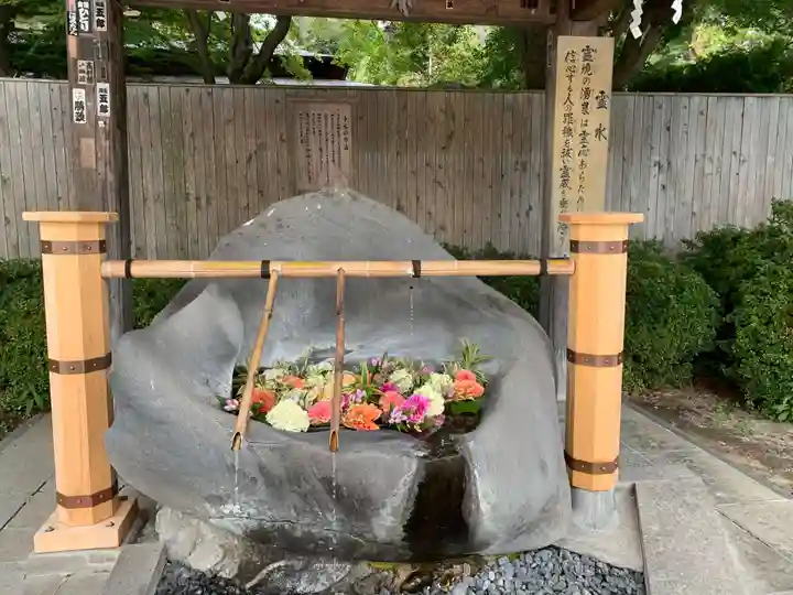 盛岡八幡宮の手水舎