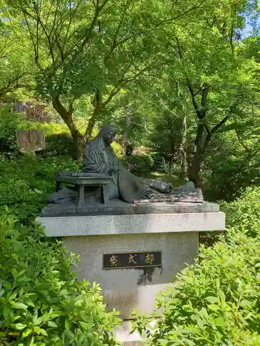 石山寺の像