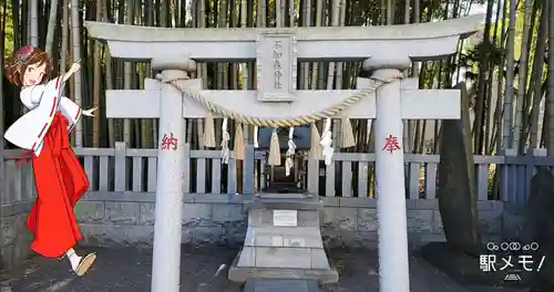 不知森神社の鳥居