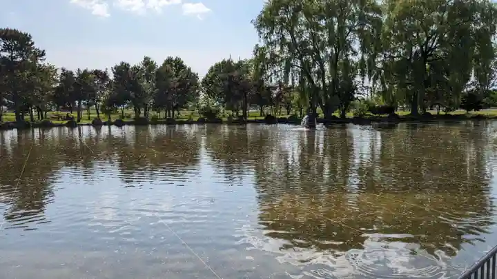 富山神社の周辺