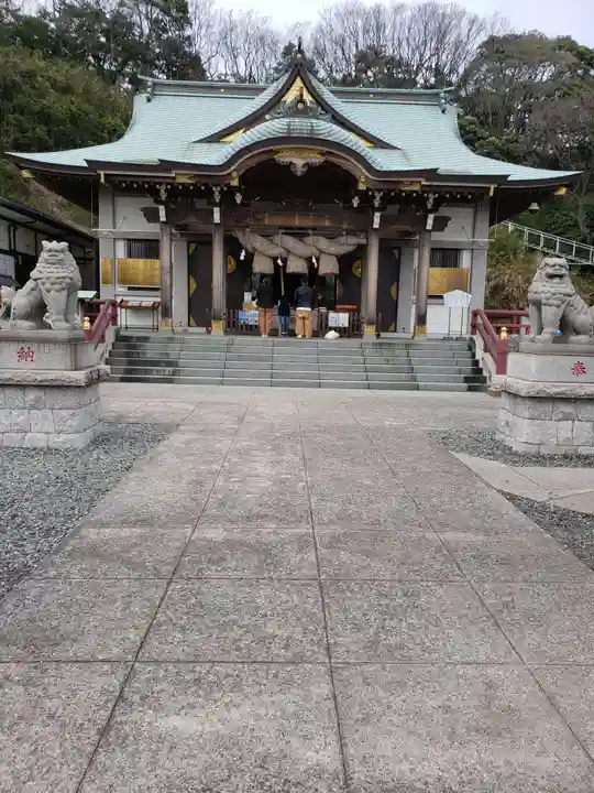 本牧神社の本殿・本堂