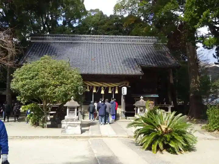 川津来宮神社の本殿・本堂
