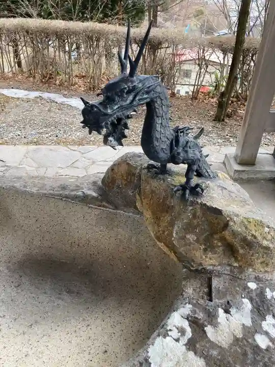 本輪西八幡神社の手水舎