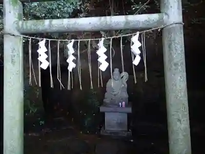 穴澤天神社の鳥居