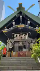 築土神社の本殿