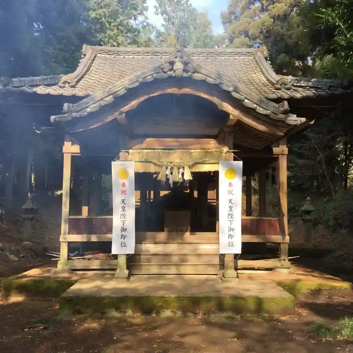 古閑原菅原神社の本殿・本堂
