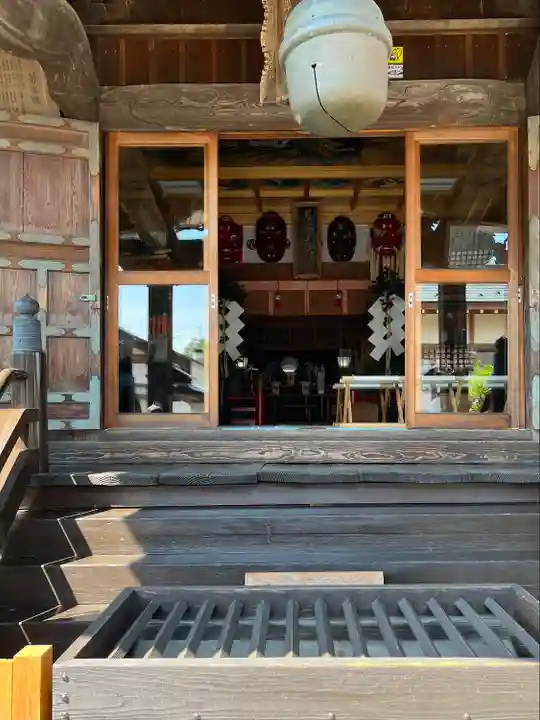 大鏑神社の本殿・本堂