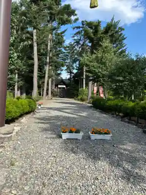 大正神社の庭園