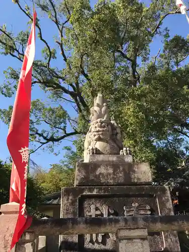 藤森神社の狛犬