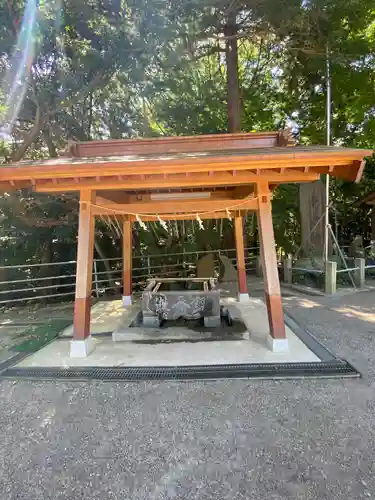 下総国三山　二宮神社の手水舎