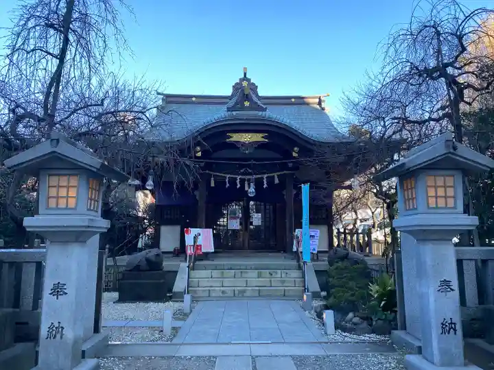 牛天神北野神社の本殿・本堂