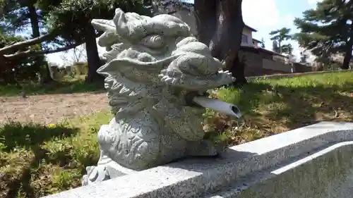 宇倍神社の狛犬