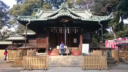 代々木八幡宮の本殿・本堂
