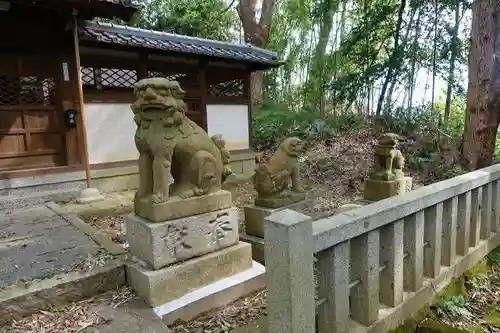 日吉神社の狛犬