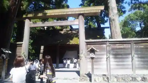 伊勢神宮外宮（豊受大神宮）の鳥居