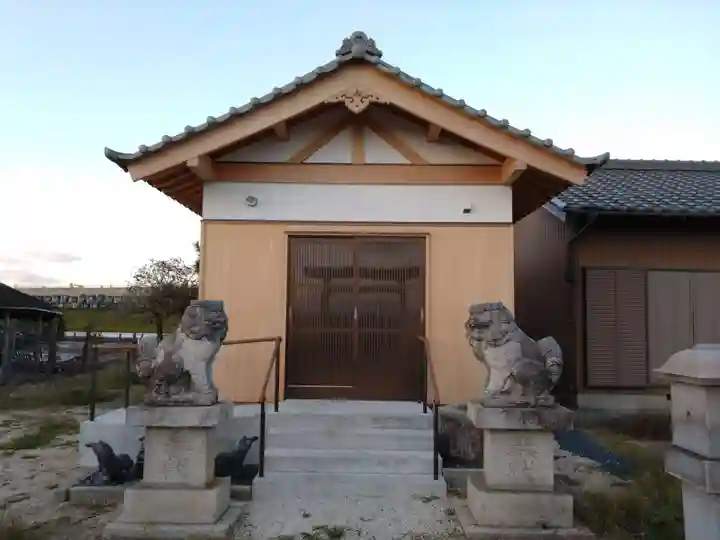神明社の本殿・本堂